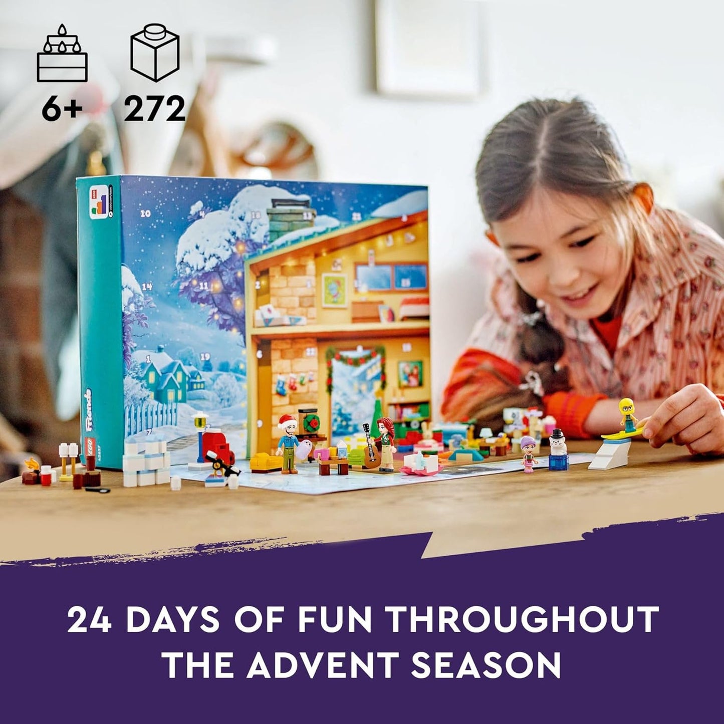 Friends Adventskalender mit Mini-Builds & Minifiguren