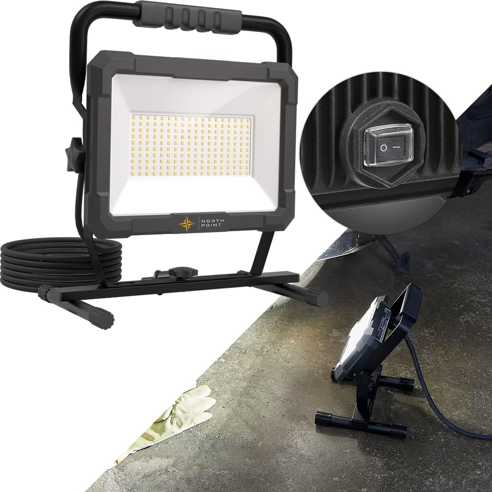 LED Baustrahler mit Stativ, 150w