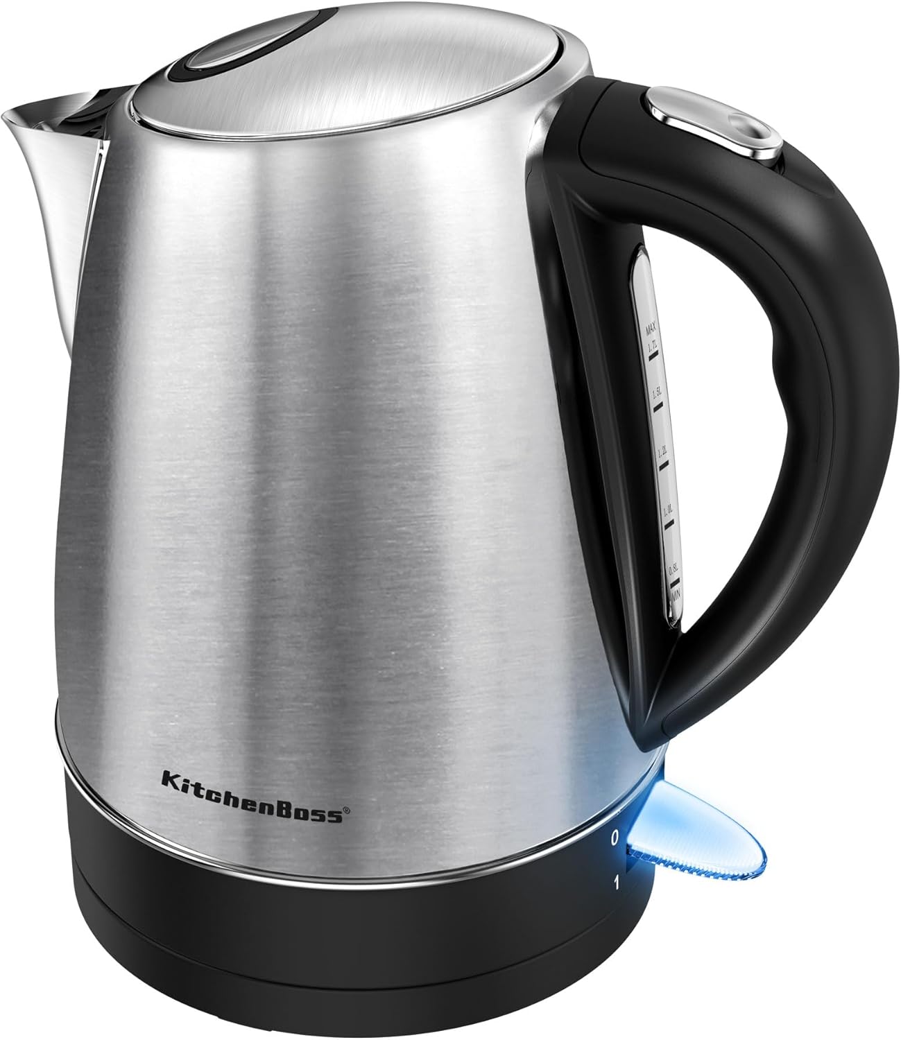 Elektrischer Wasserkocher 1,7L mit Kalkfilter