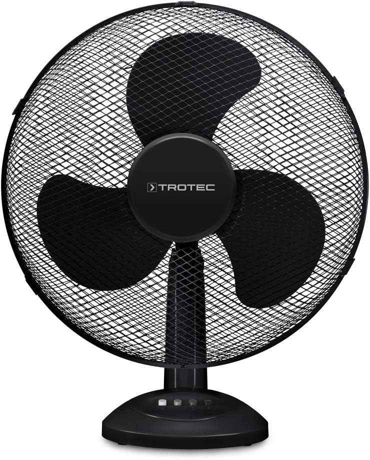 TVE 18 Tischventilator, Schwarz, 40 cm - 90°