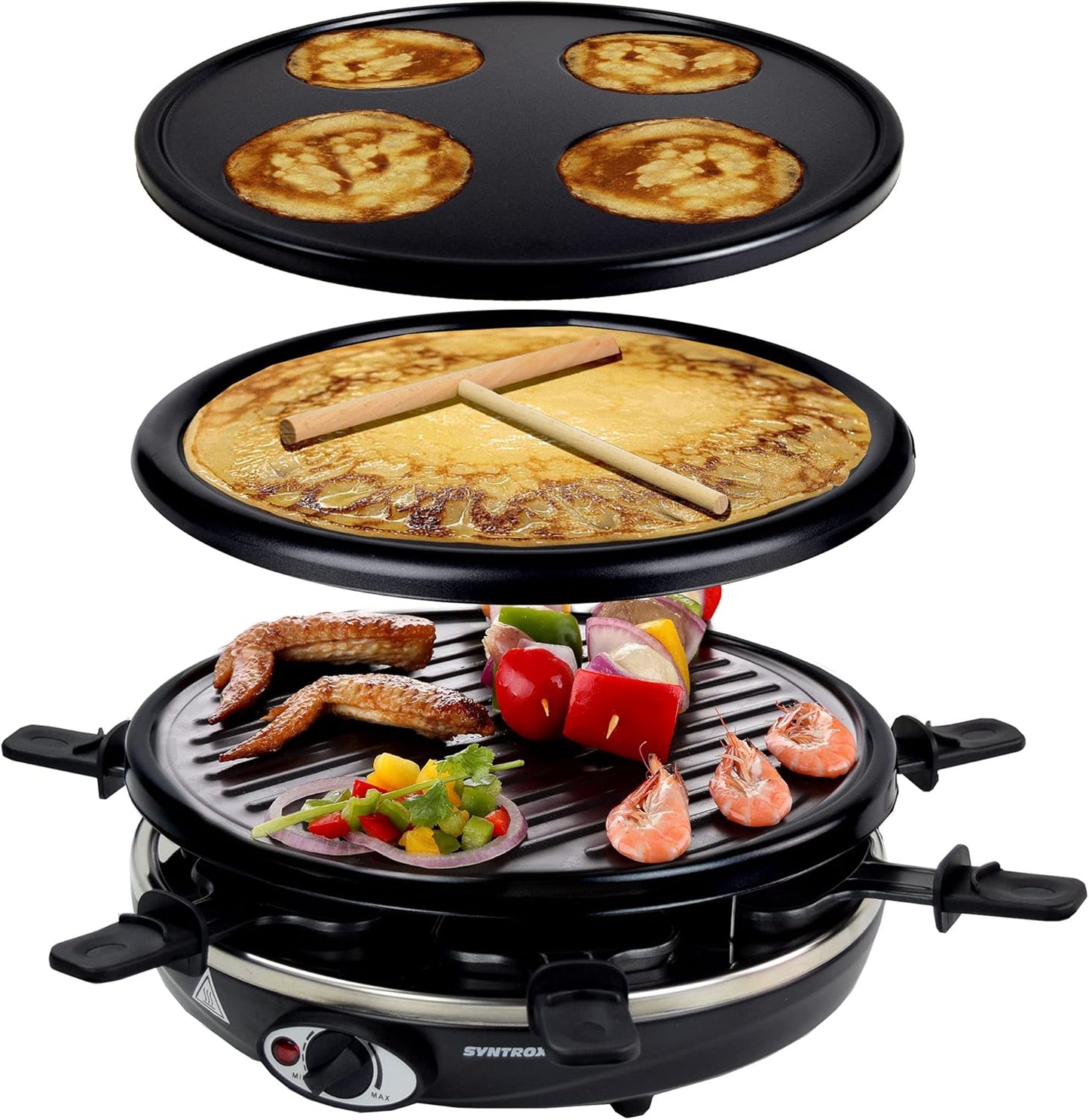 4 in 1 Raclette