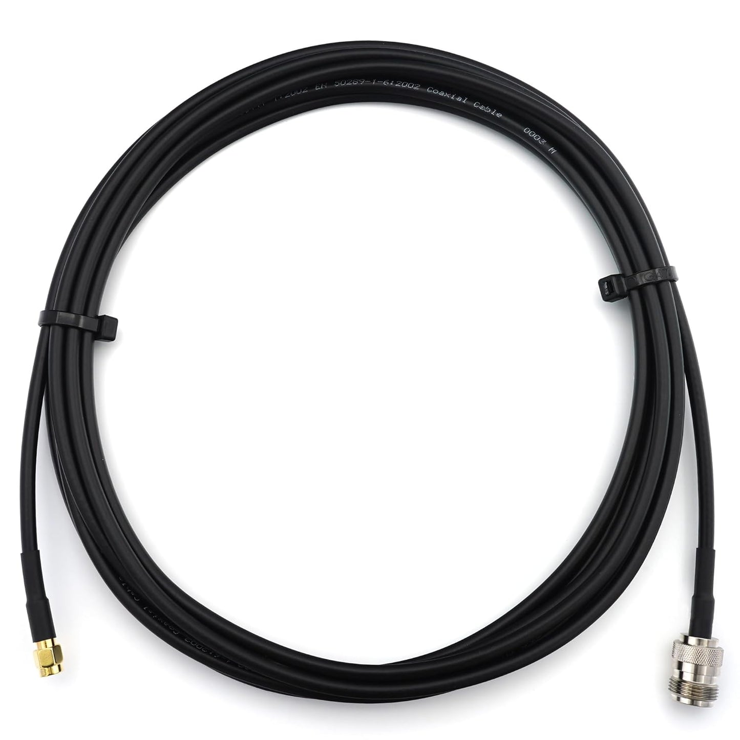 Koaxialkabel SMA/N Verlängerung für LTE/5G Antennen, 5 m SMA Male / N Female