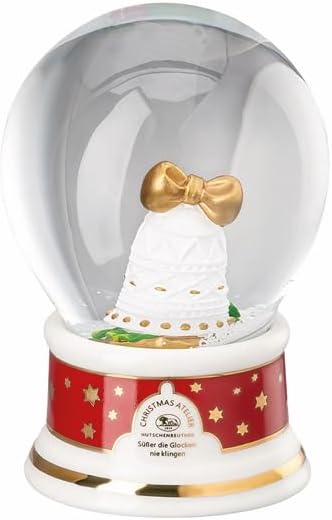 SaSchneekugel "Süsser die Glocken nie klingen"