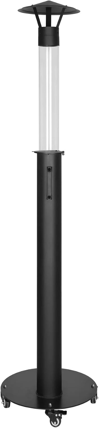 Pelletkamin P07 mit Rädern, P07