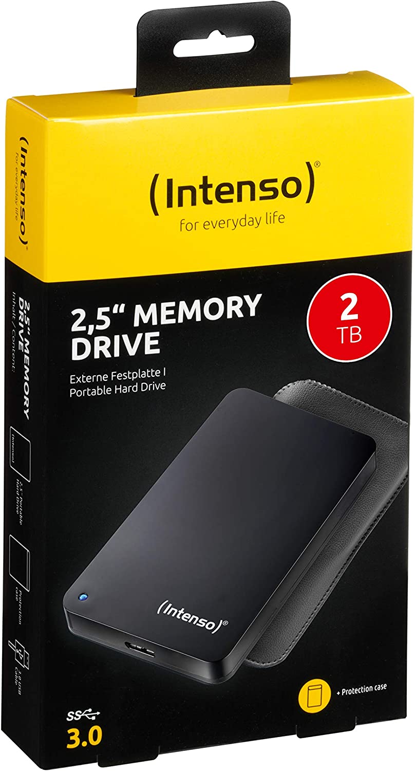 2,5" Memory Drive 2 TB, Externe Festplatte, 2 TB (USB 3.0)