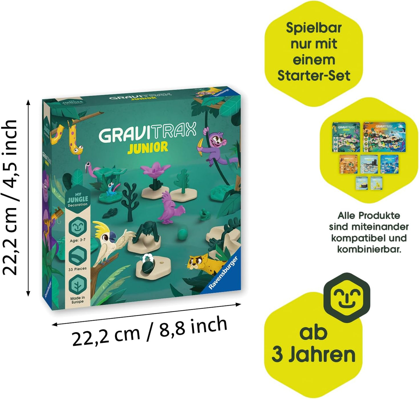 GraviTrax Junior Erweiterung Jungle Set