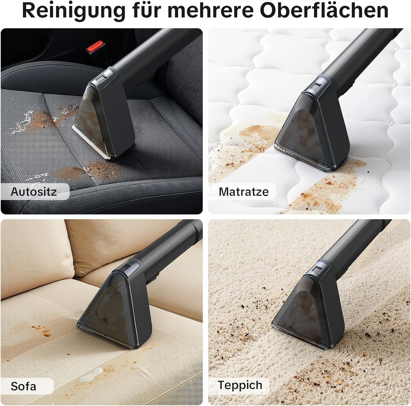 Nasssauger H8, Glanzschwarz