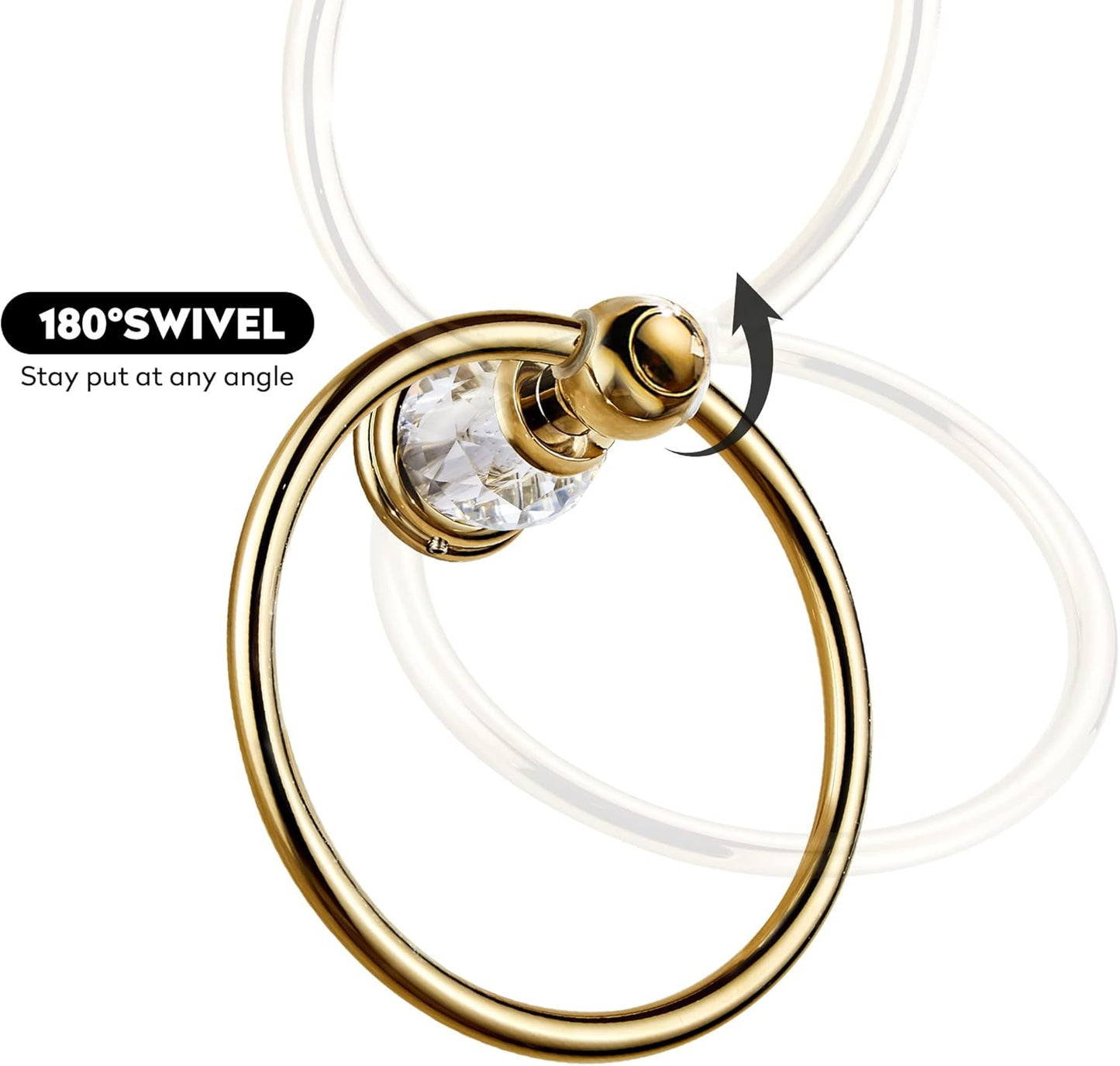 Handtuchring, Gold