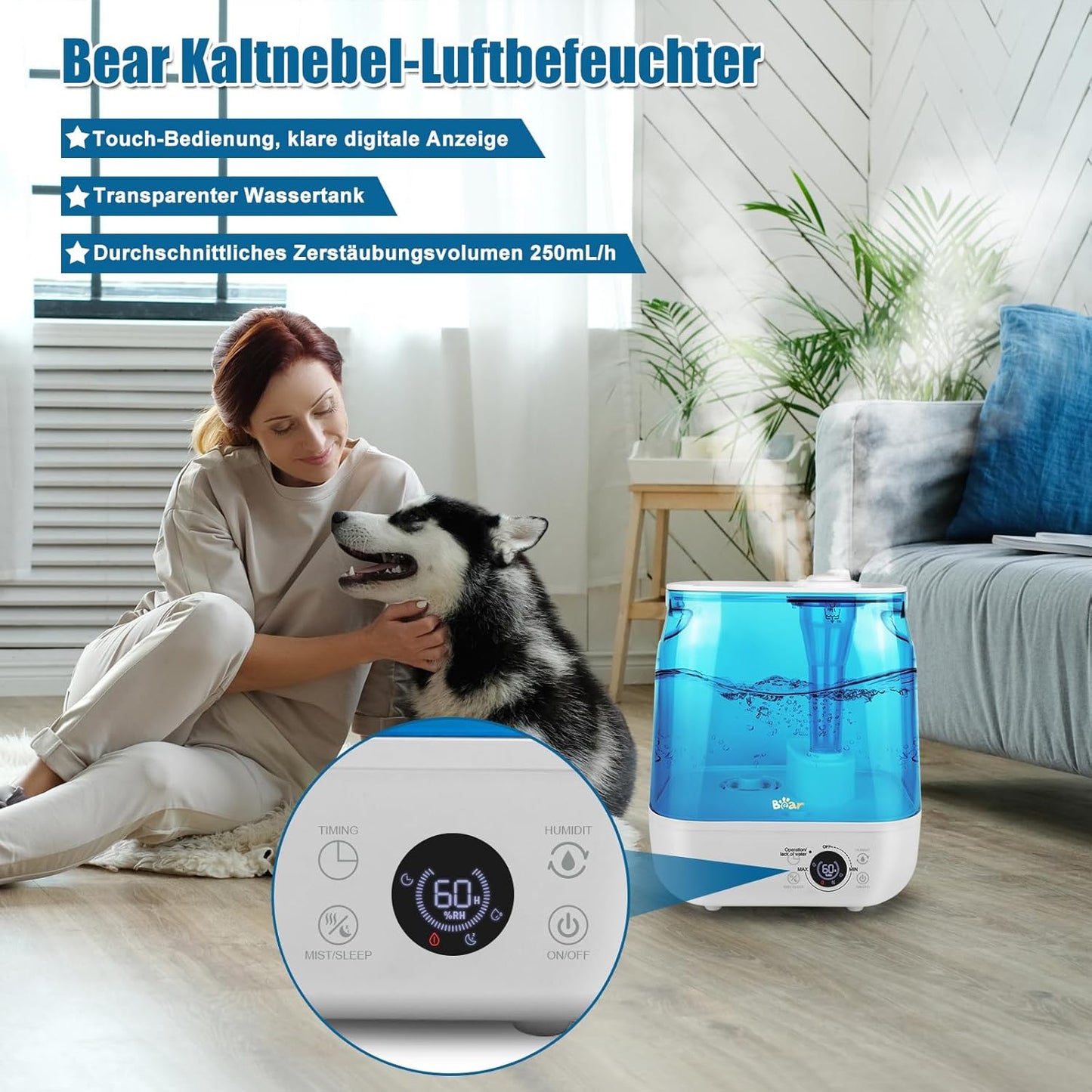 2025 Luftbefeuchter, 6L