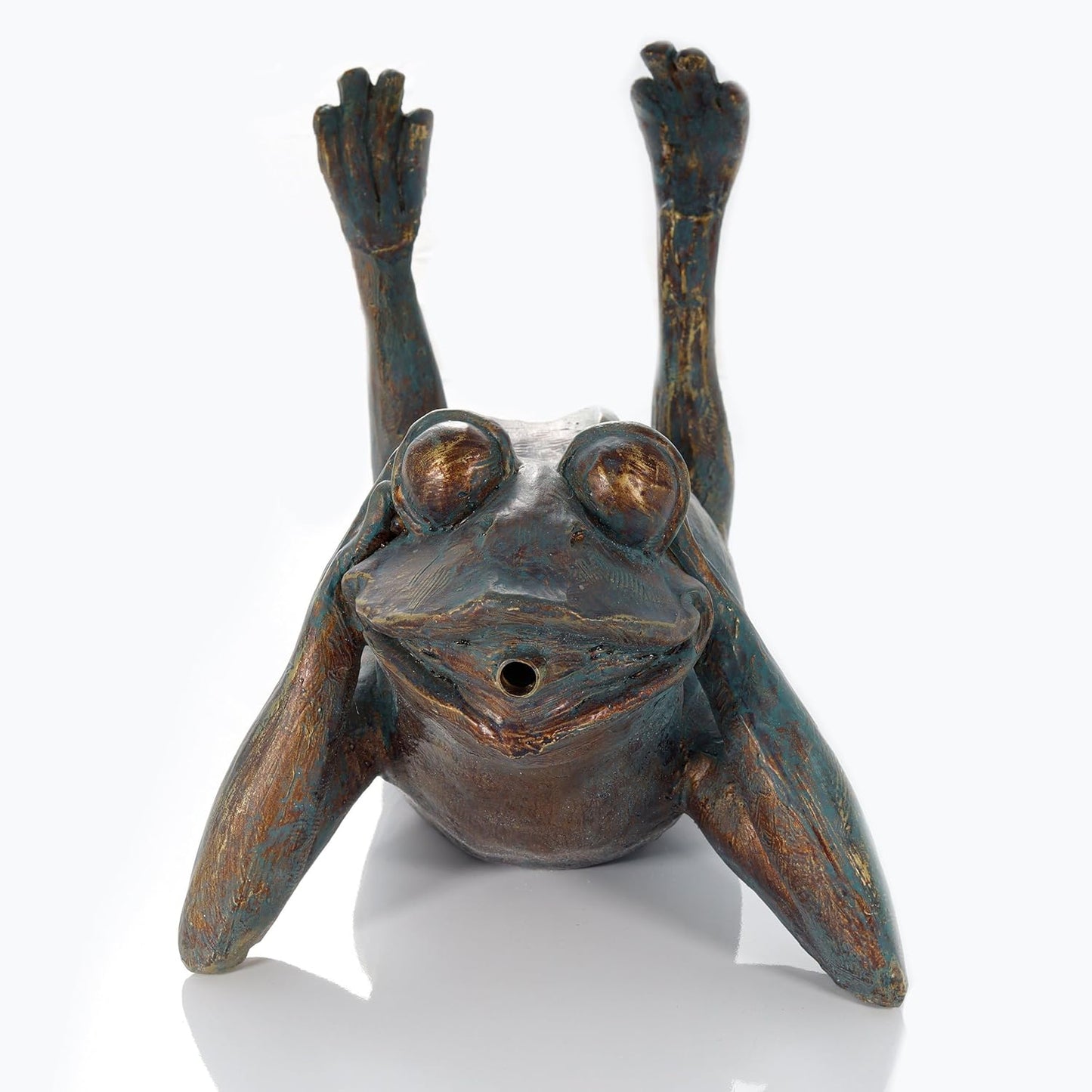 Solar-Wasserspeier Frosch