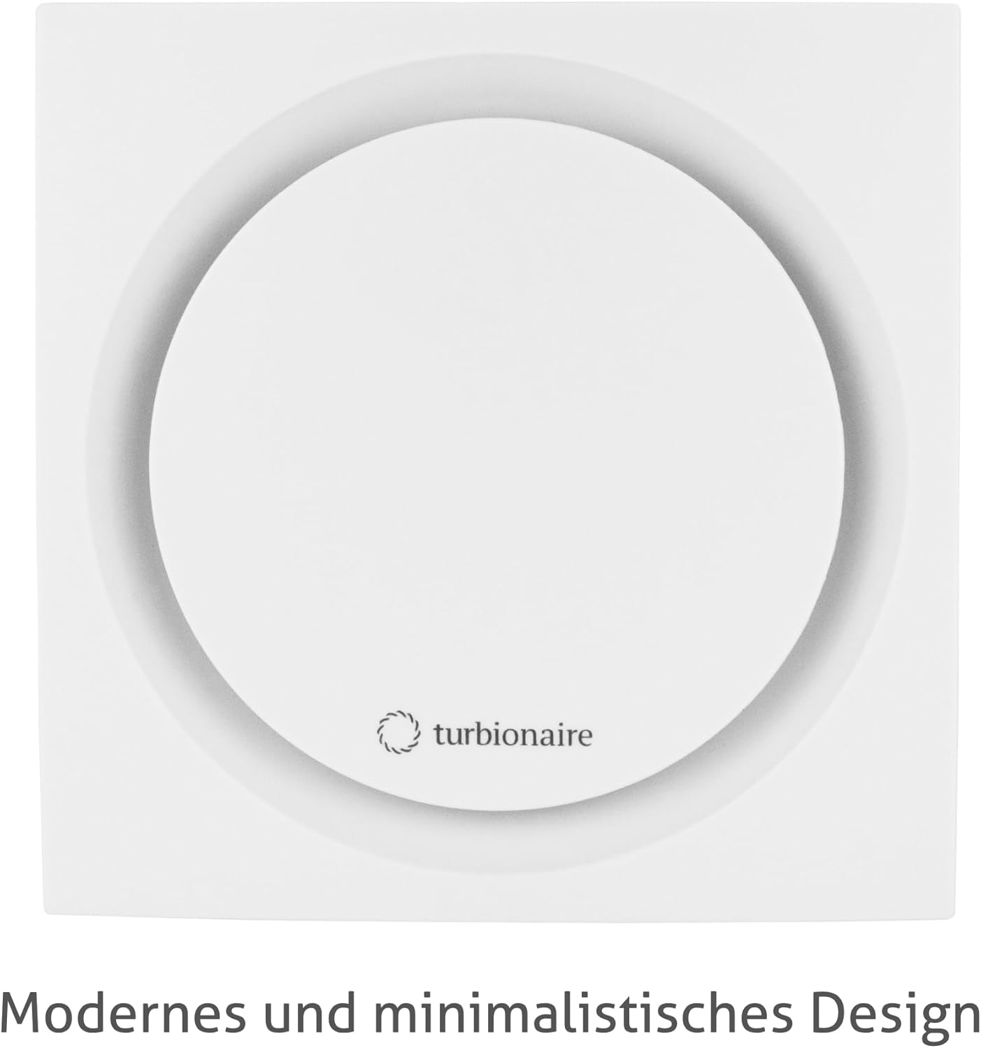 Badlüfter Ring 120 SW mit Doppeltansaugung, 120 mm Standardweiss Matt