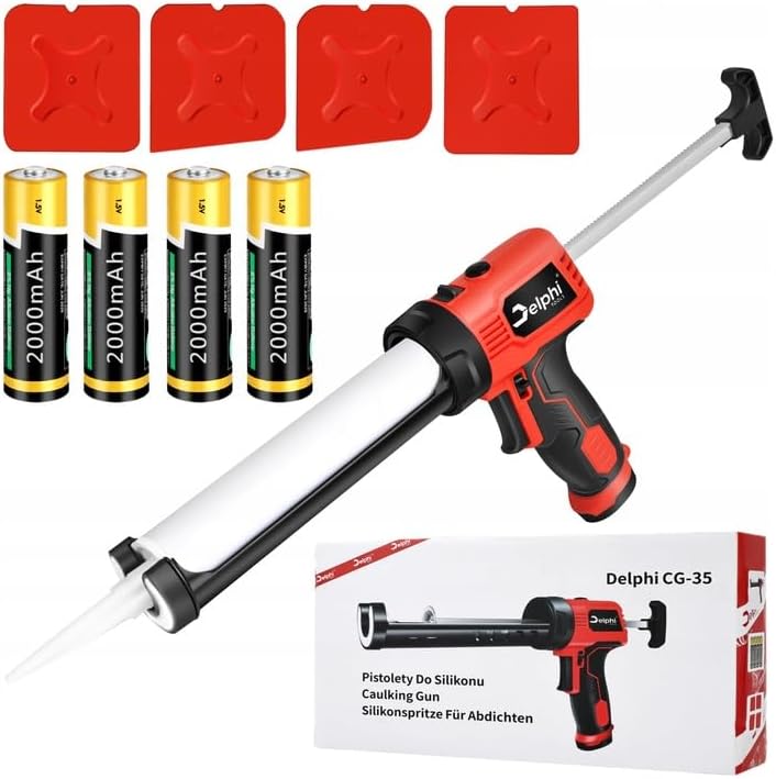 Kartuschenpresse, 330-600ml|Schwarz-akku