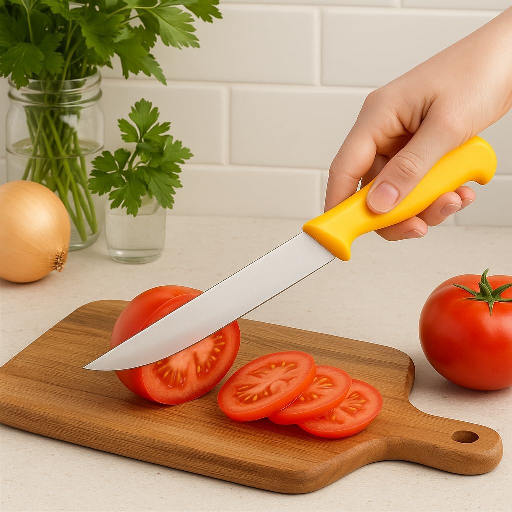 Profi Fleischermesser-Set 10-teilig mit Magnetstreifen, 10 Messer