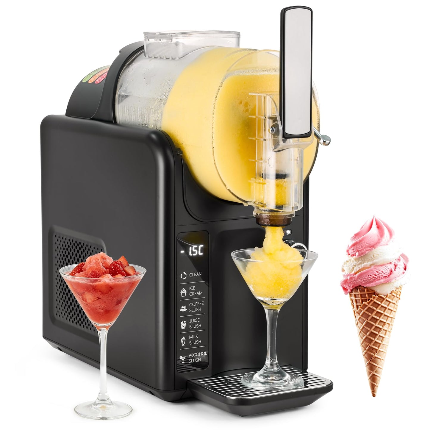 Slush Maschine Schnellgefrier-Getränke