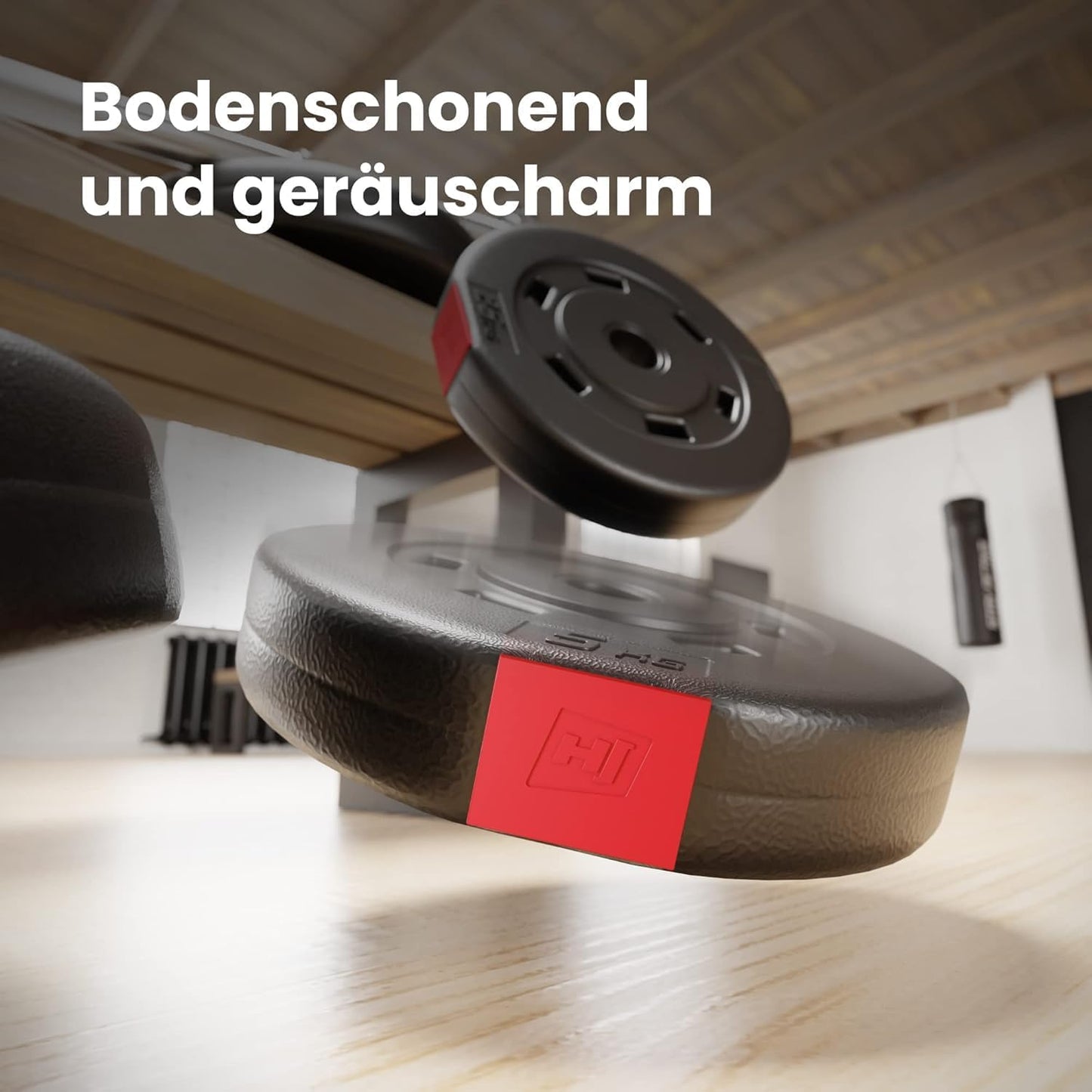 Hantelscheiben-Set (4 x 5 kg), 4 x 5 kg