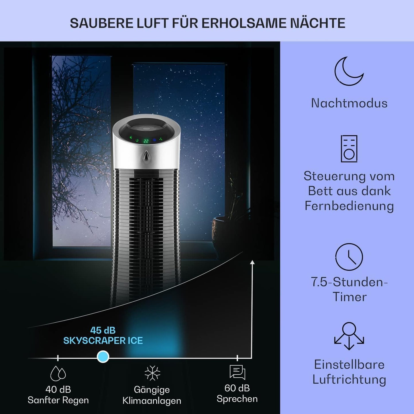 Luftkühler, Schwarz ; Skyscraper Ice