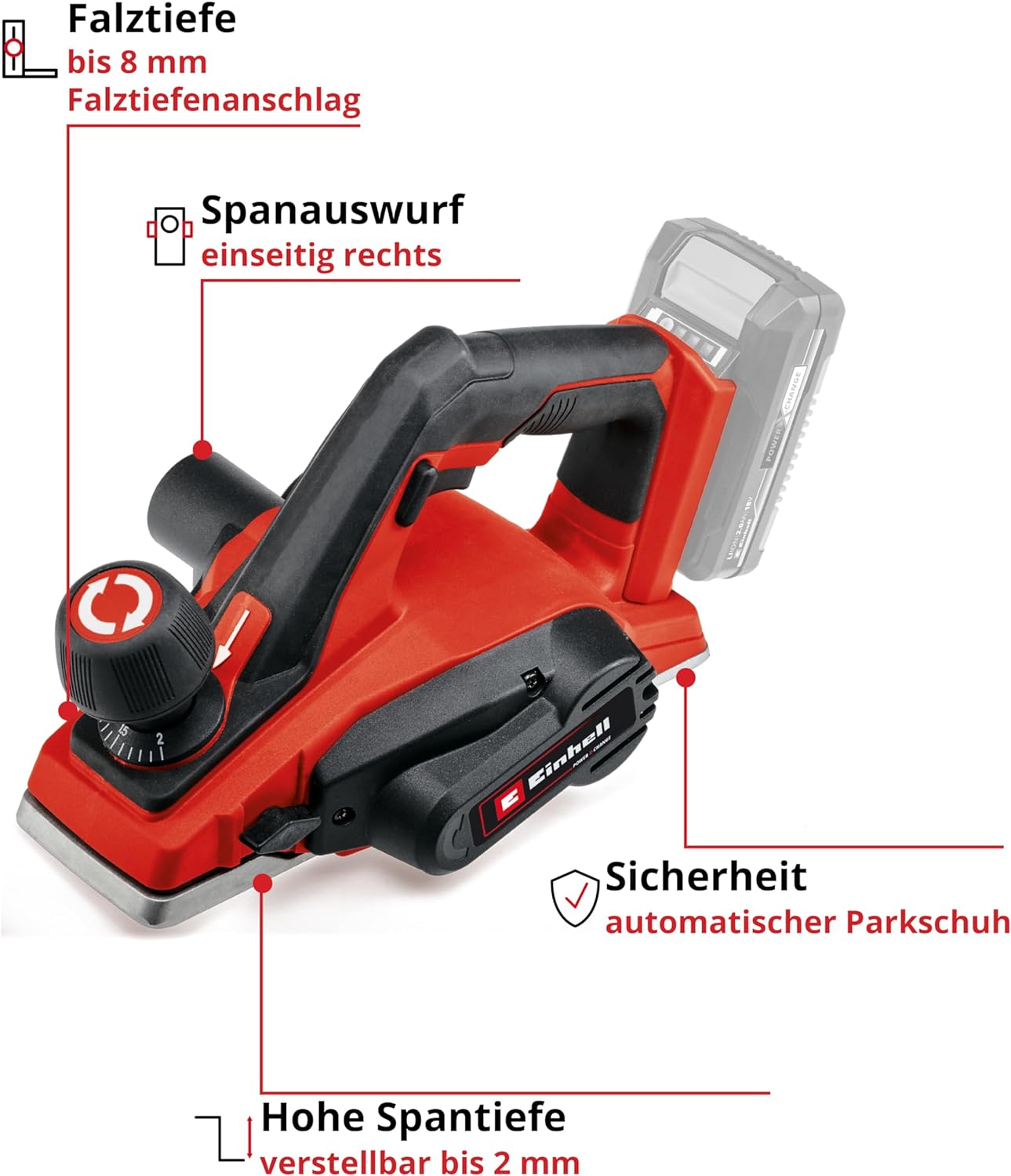 TE-PL 18/82 Li Solo, ohne Akku und Ladegerät