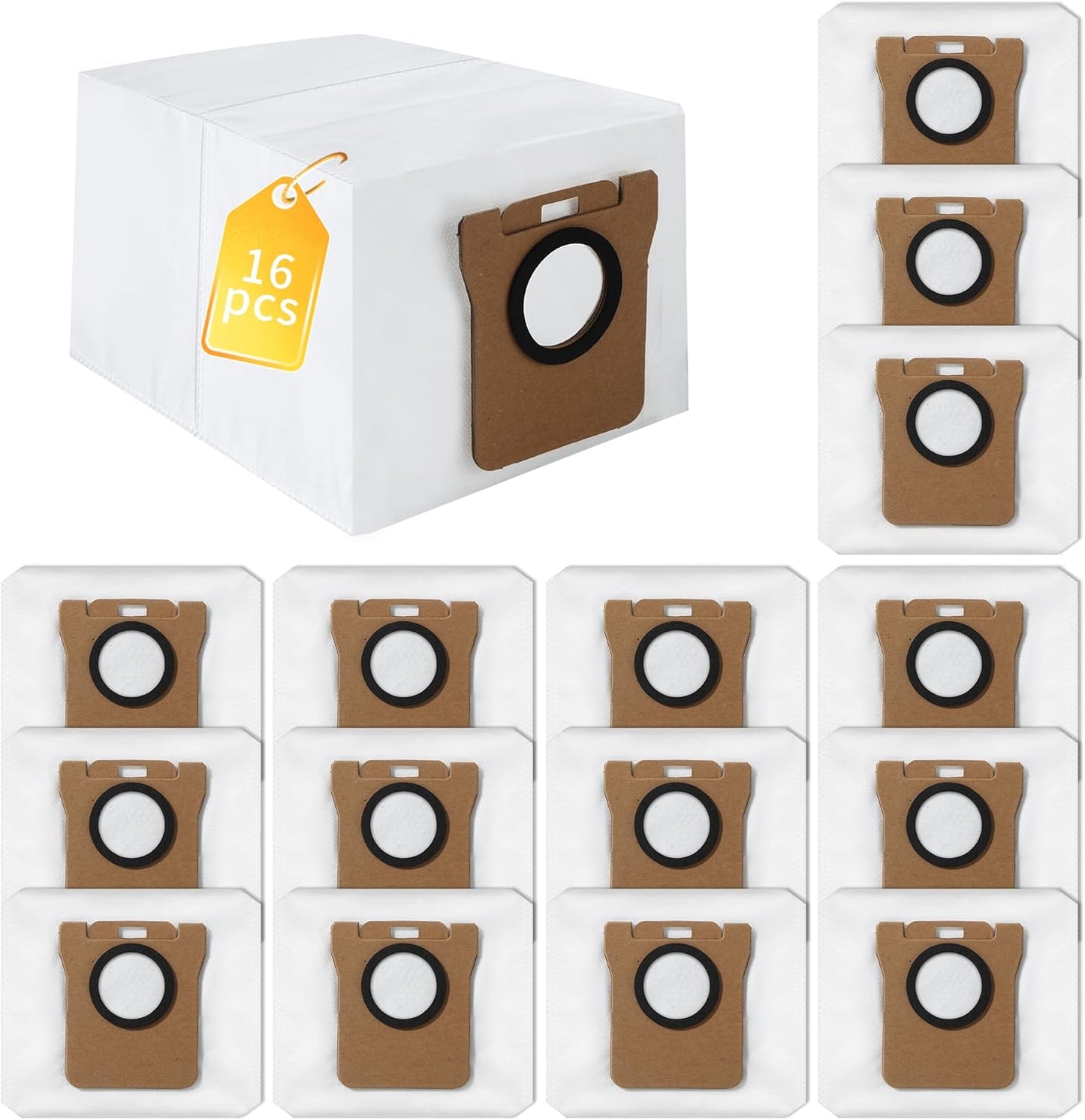 16-teiliges Staubbeutel-Set für Roboterstaubsauger
