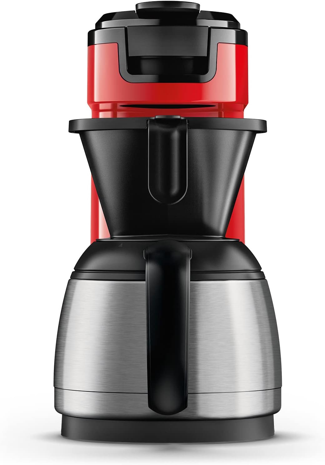 Senseo Switch 2-in-1 Pad- und Filterkaffeemaschine, Monzarot