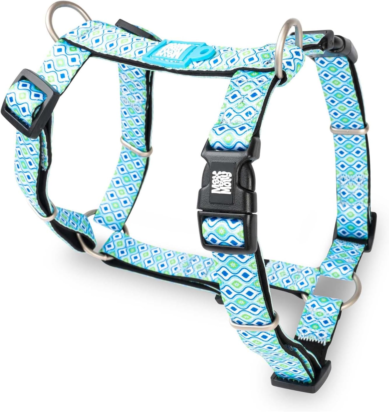 Hundegeschirr Retro Blue, S Retro Blue