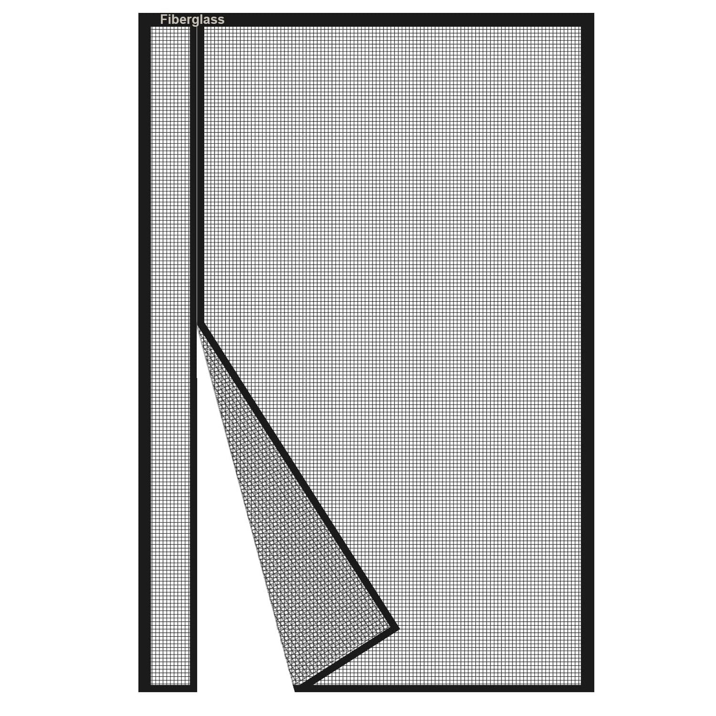 Magnet Fliegengitter für Türen