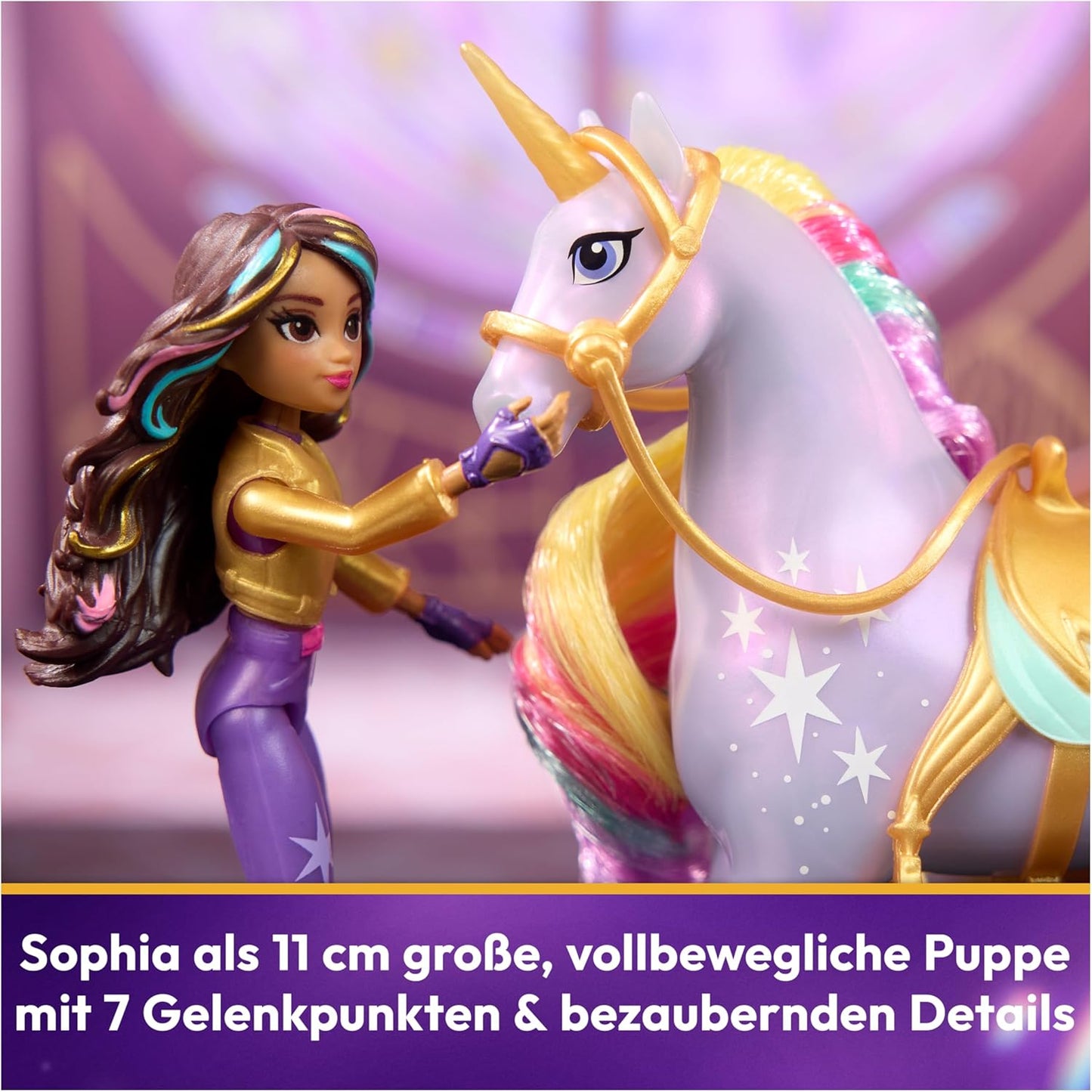 Spielset Sophia & Wildstar, Sophia und Einhorn Wildstar