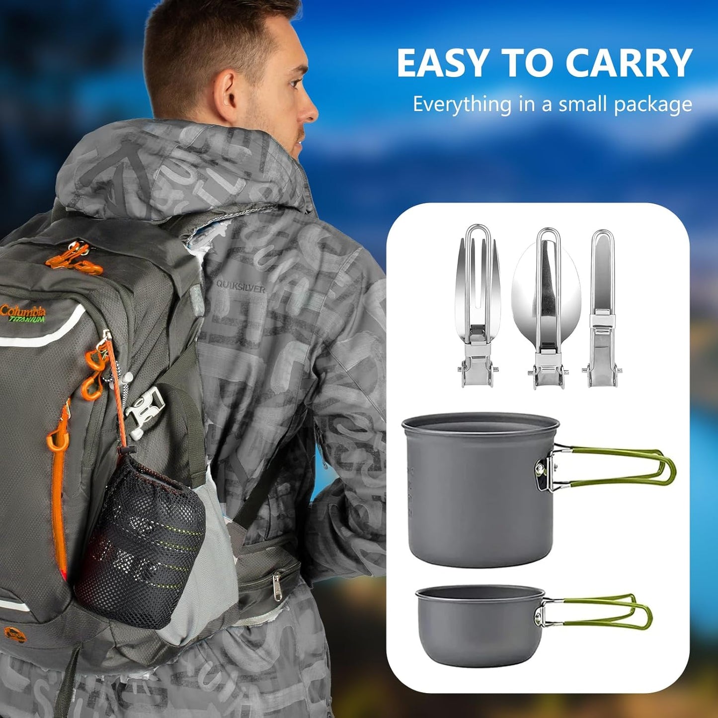 Camping Kochgeschirr-Set