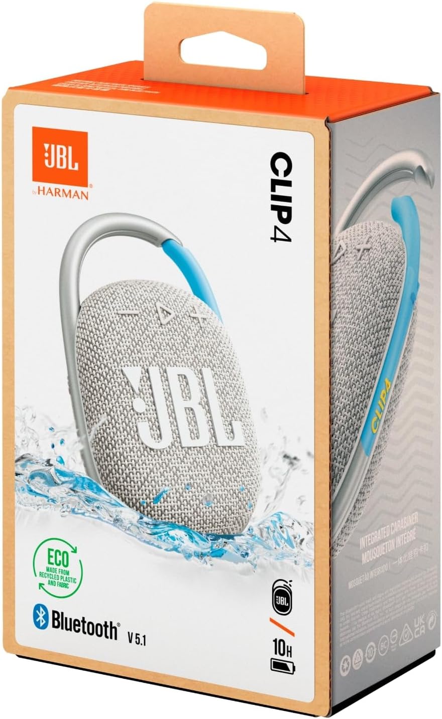 Clip 4 Eco - Bluetooth Lautsprecher, White