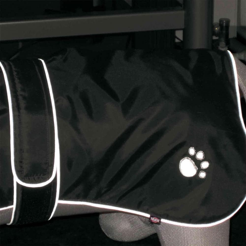 Hundemantel Orléans Wintermantel, wasserabweisend (60 cm), Schwarz 60 cm (L)