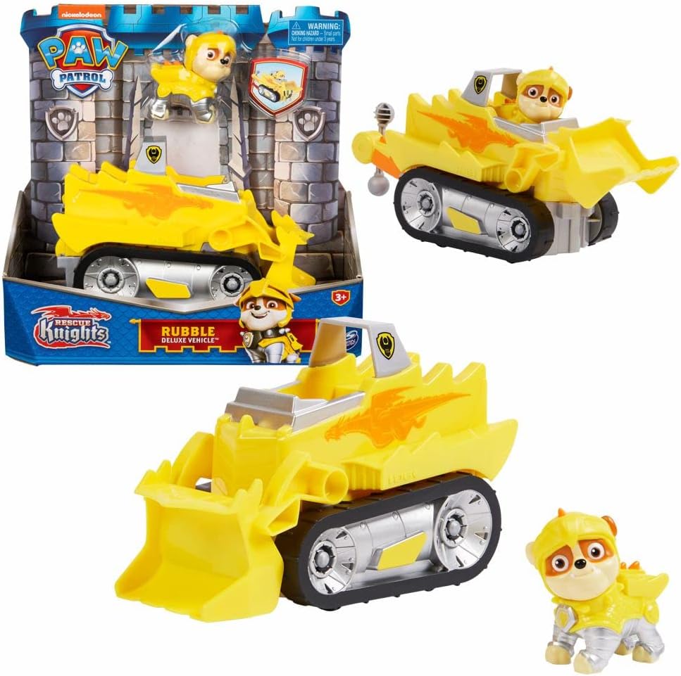 Rescue Knights mit Spiel-Figur Rubble