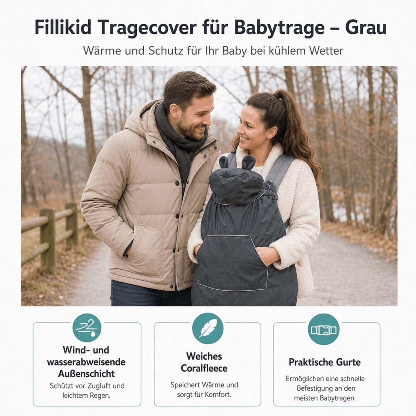 Universal-Tragecover für Kindertrage