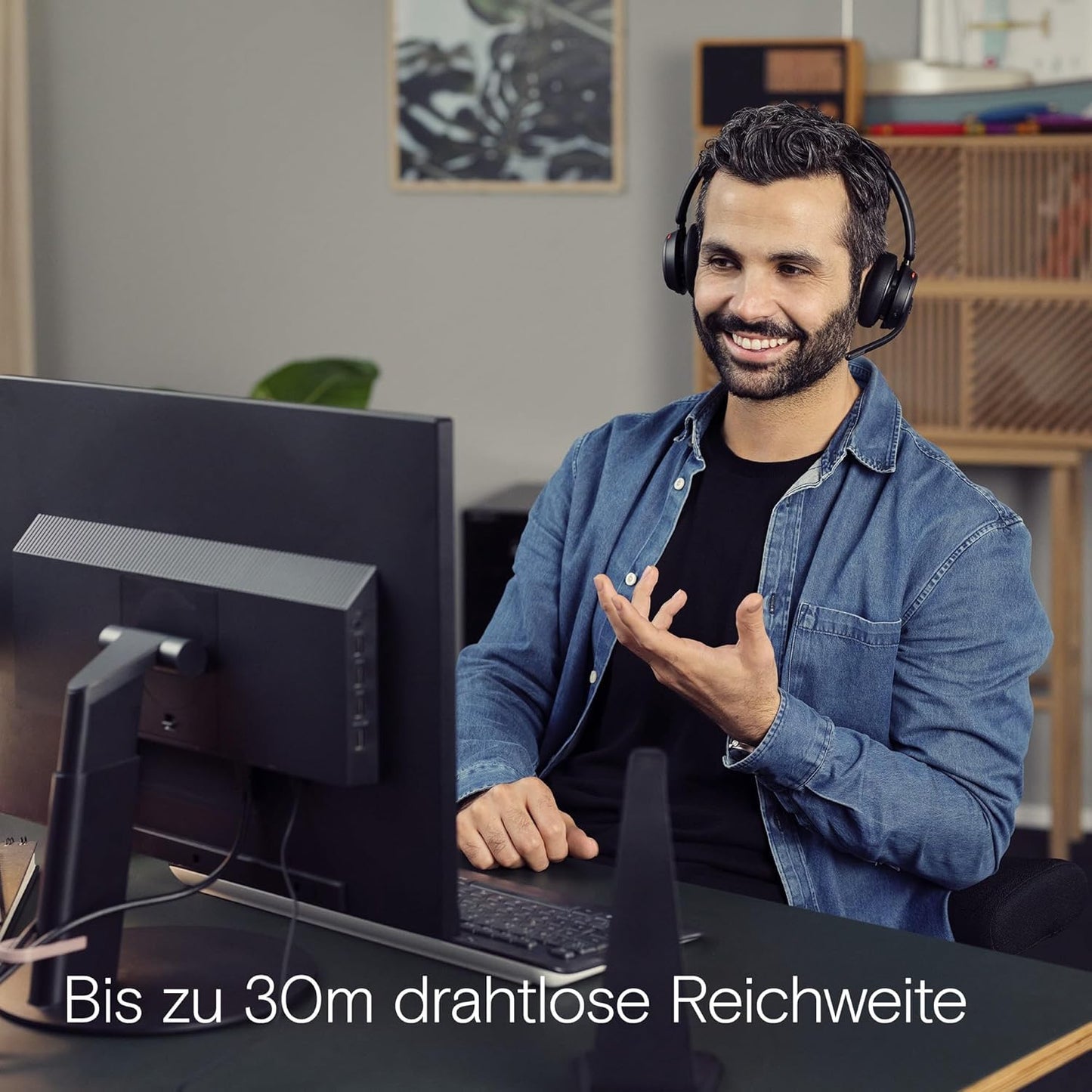 Impact 1061T ANC Headset mit Ladestation, Bluetooth, Microsoft Teams certified and ANC with charging stand