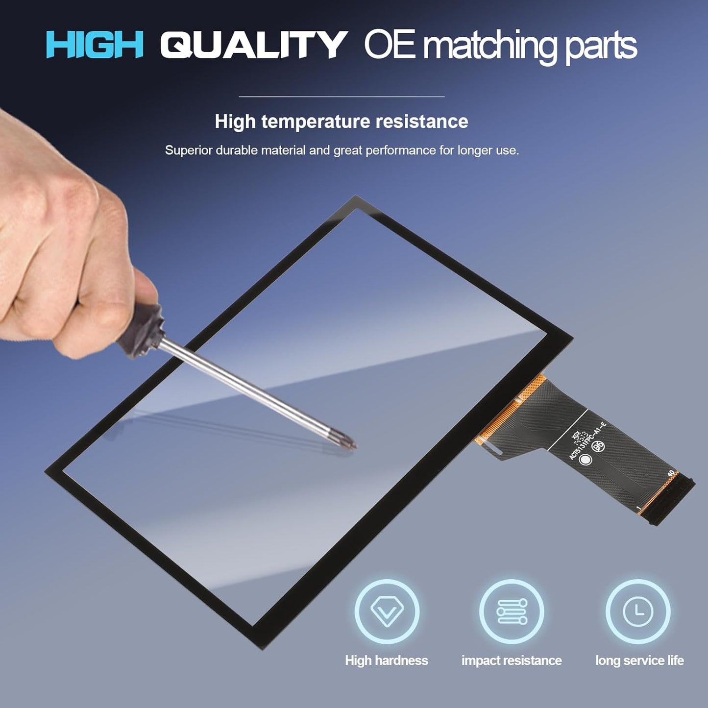 Auto Touchscreen Glas Digitizer Ersatz für VW Modelle
