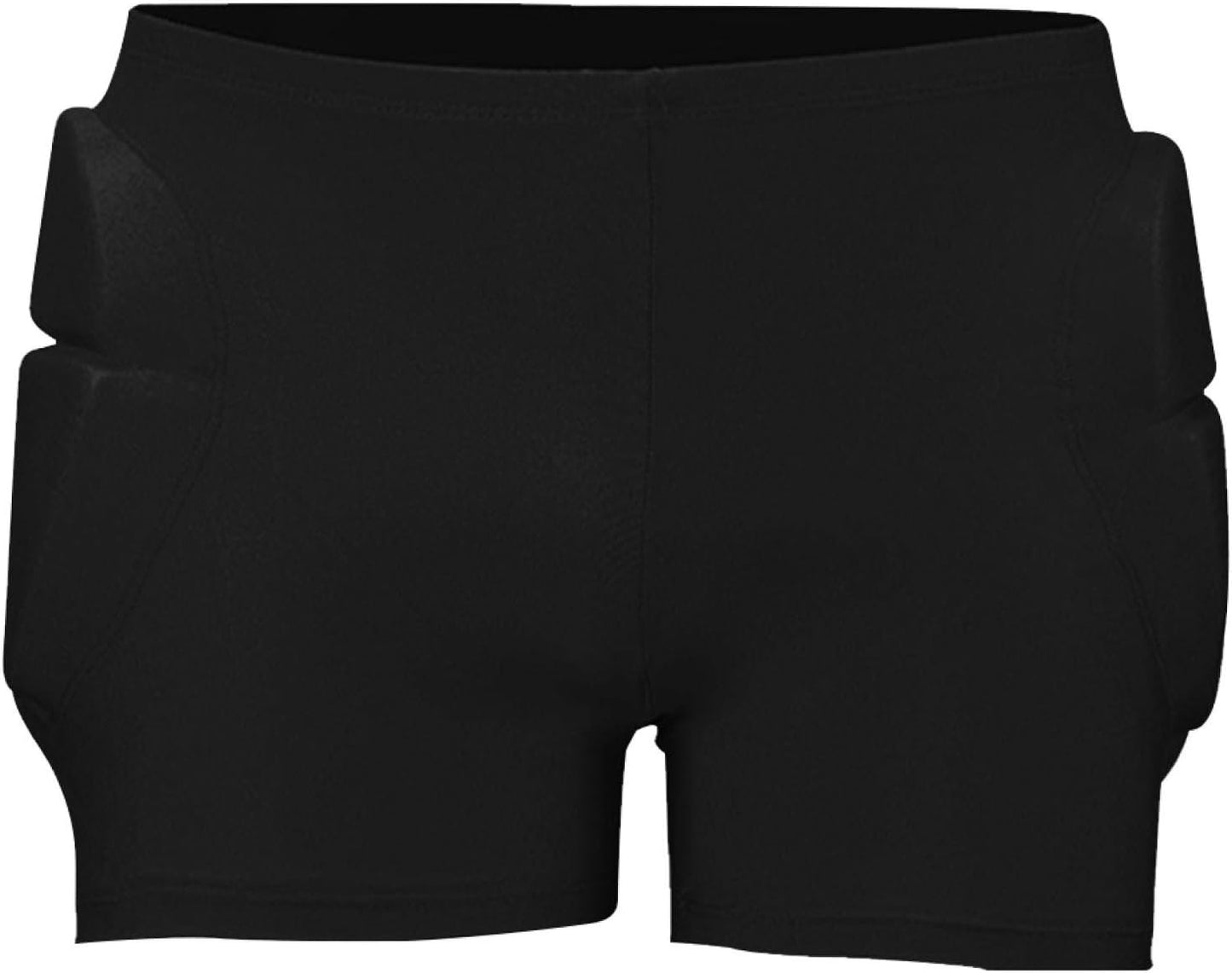 Gepolsterte Hüft-Shorts für Kinder, M Schwarz