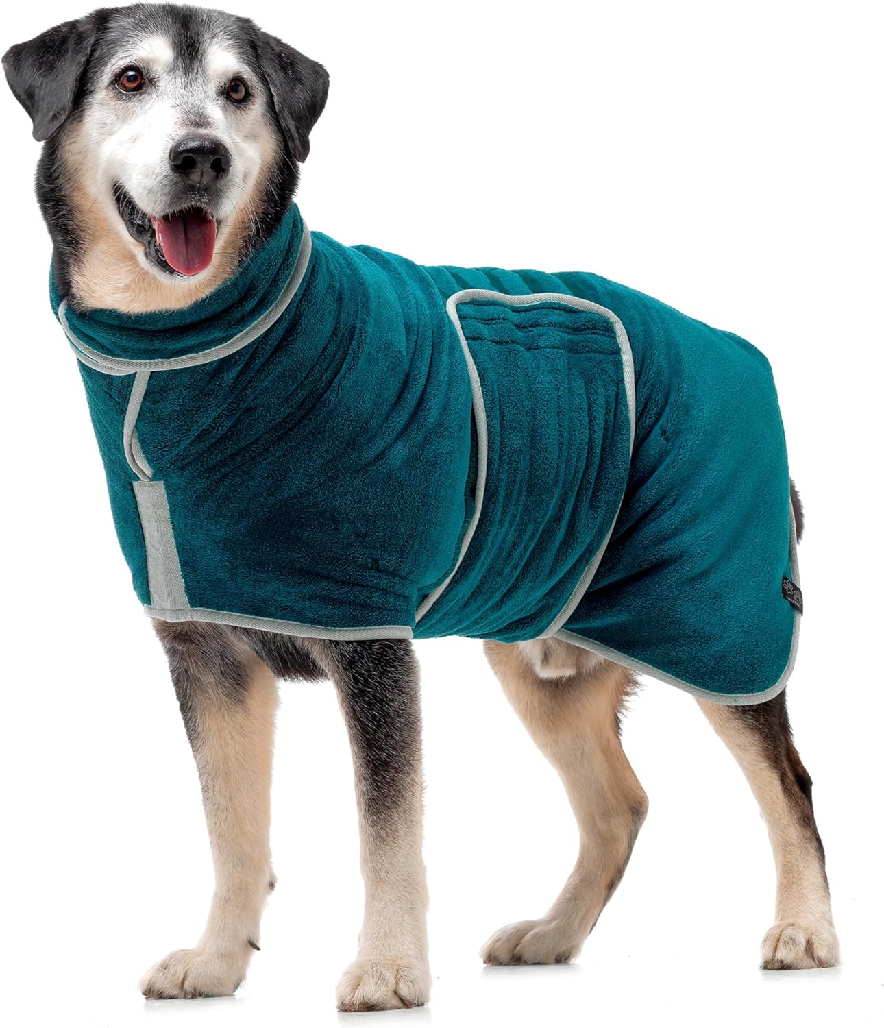 Hundebademantel, Teal XXS