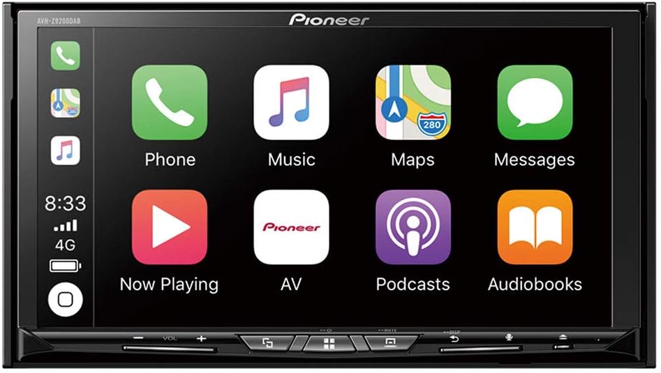 AVH-Z9200DAB 2-DIN-Multimedia Player mit Touchscreen, Single