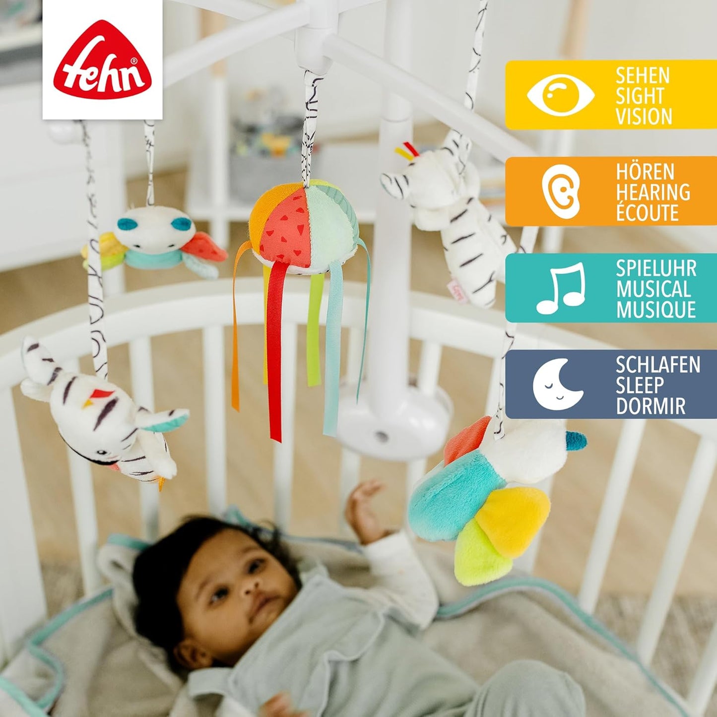 Musik-Mobile DoBabyDoo mit Spieluhr und Figuren, DoBabyDoo