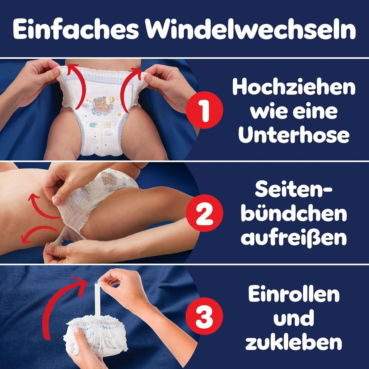 Baby-Dry Night Pants, Grösse 4 (180 Stück)