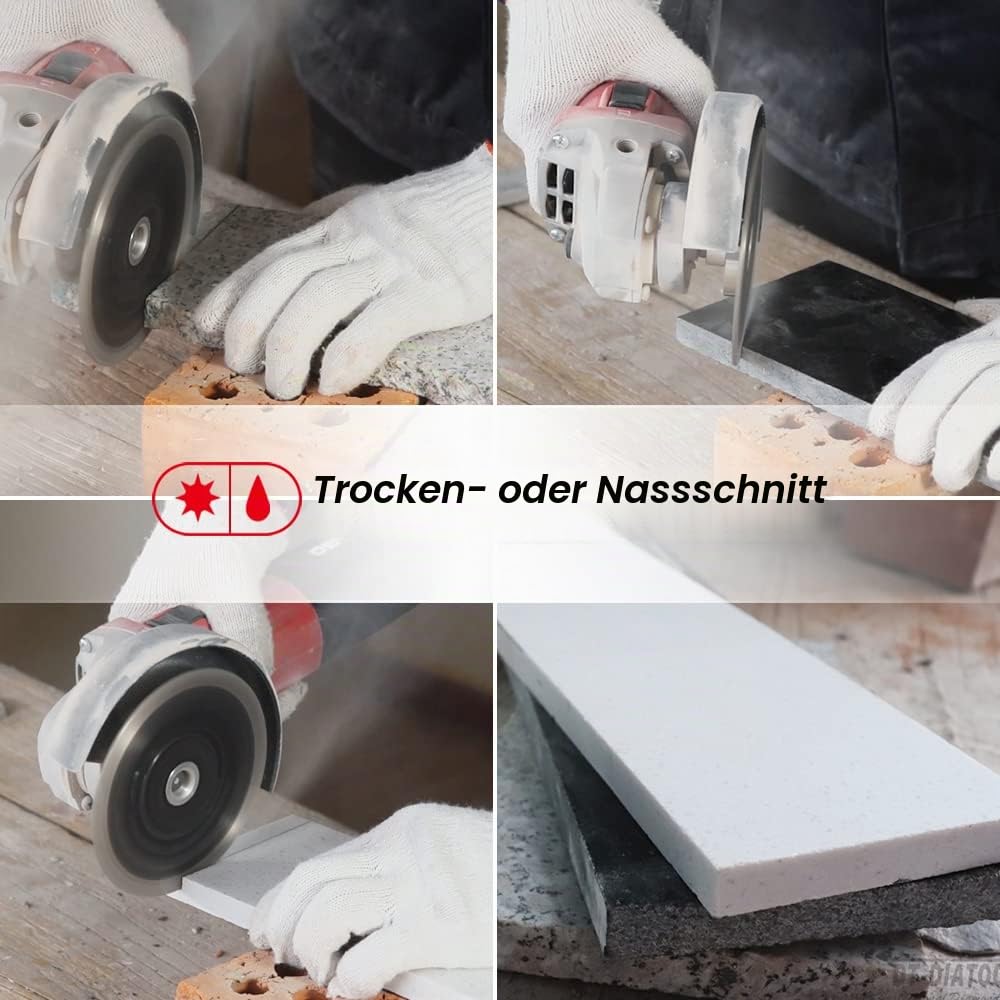 Diamant Trennscheiben-Set, 2 125mm