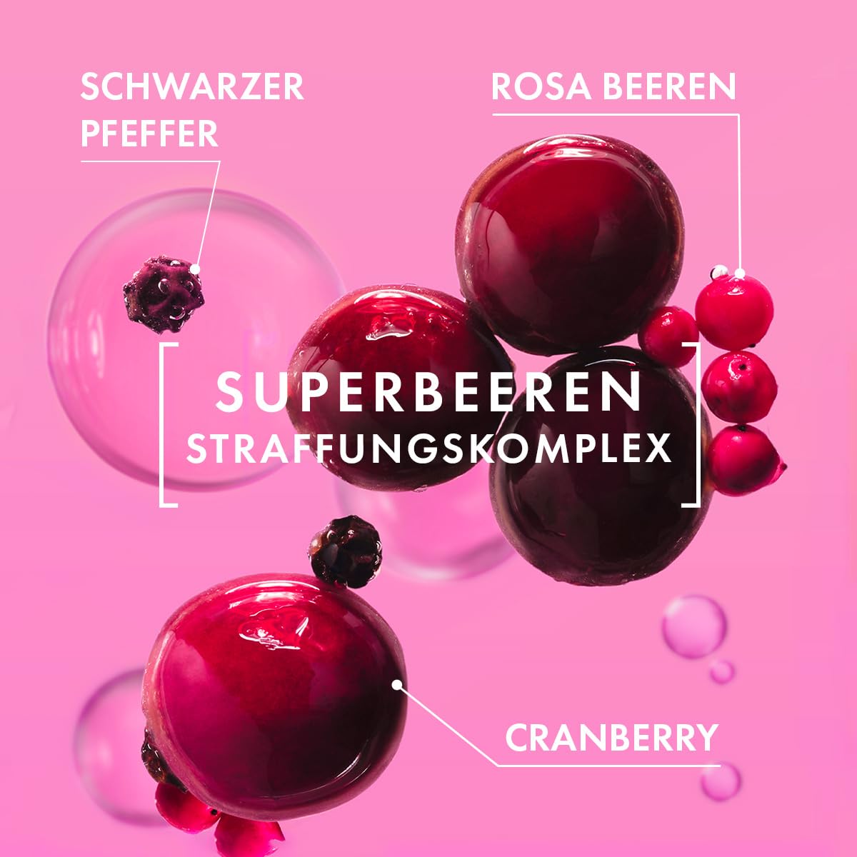 Belebendes Körperpeeling mit Rosa Beeren & Pfeffer, Schrubben 150 g (1er Pack)
