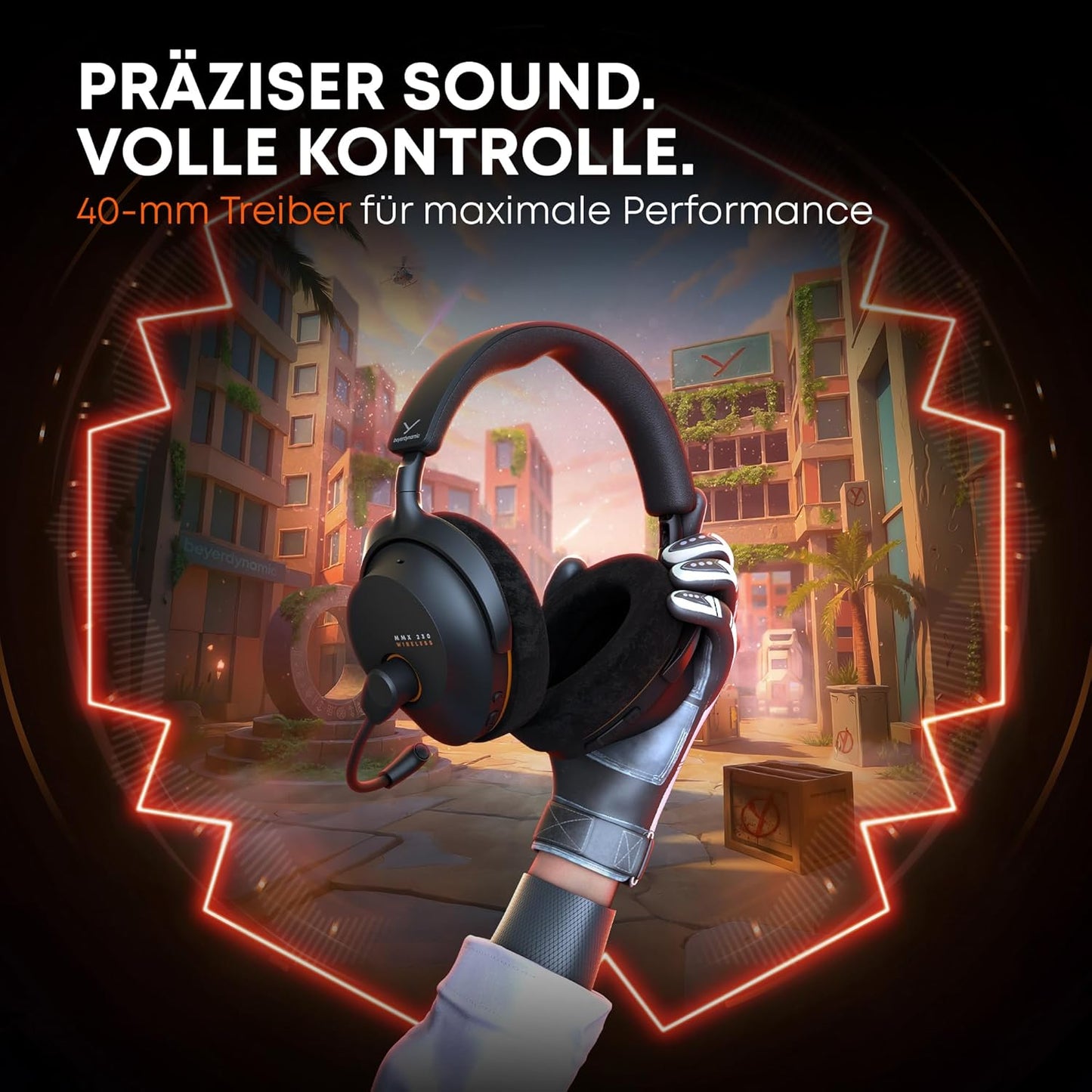 MMX 230 Wireless Gaming Headset, Arktisches Weiß