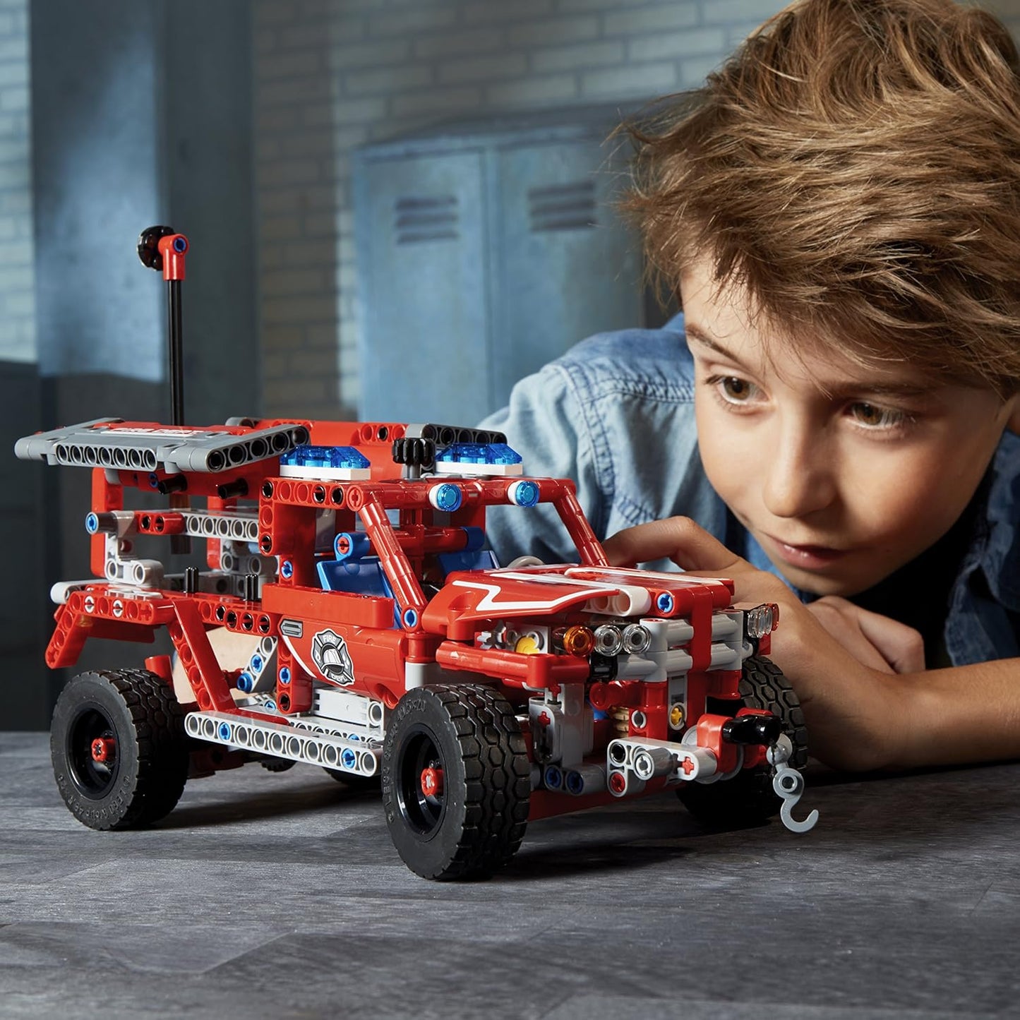 Technic - 2-in-1 First Responder Bausatz (513 Teile)