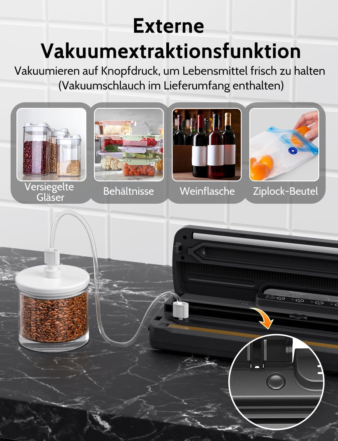 Vakuumiergerät 5 in 1