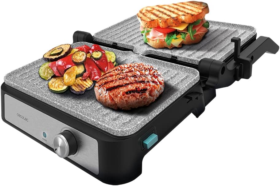 Rock'nGrill 1500, 1500 W / Abnehmbare Steinplatten