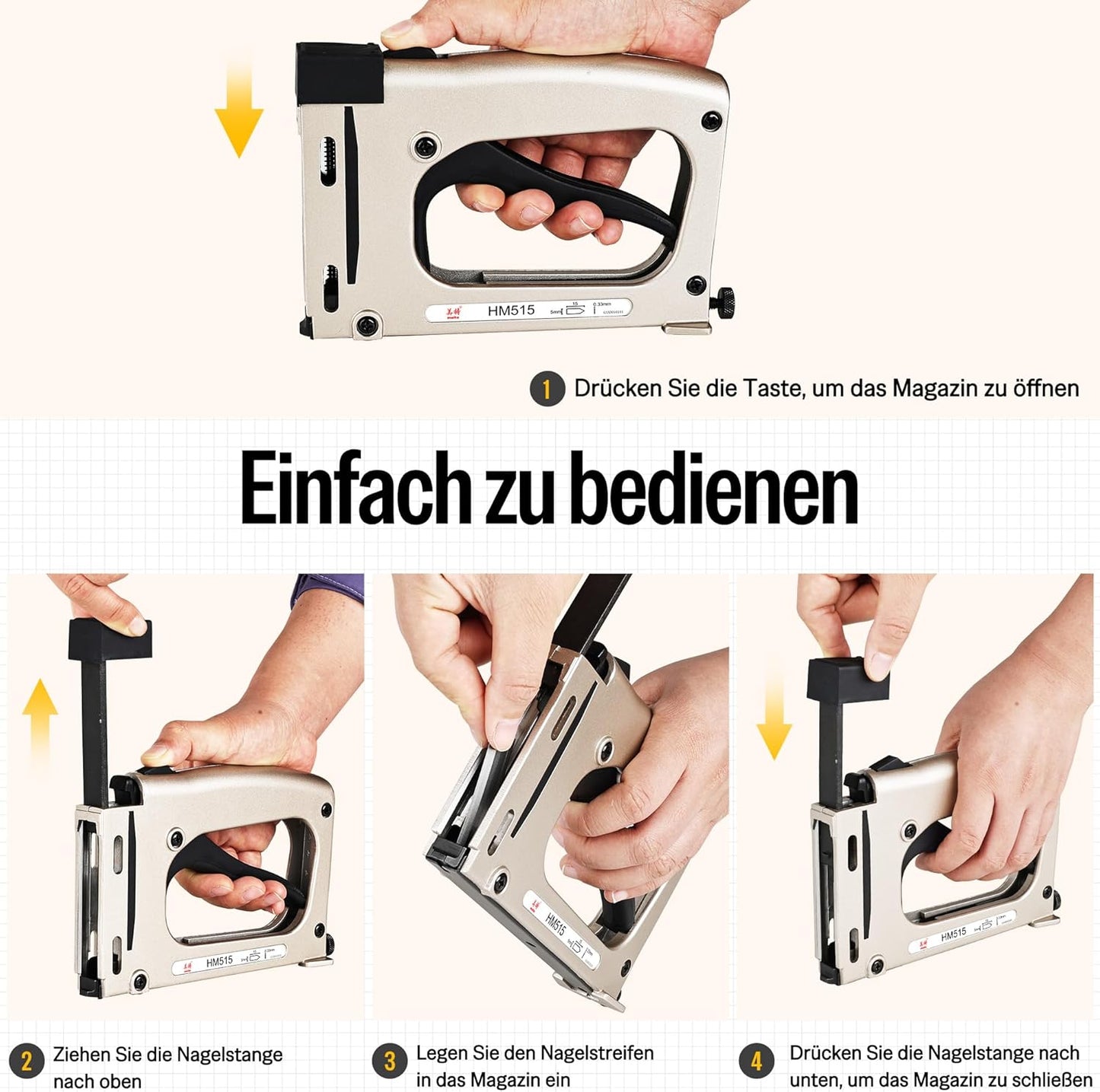 Hand-Punktetreiber HM515 für Bilderrahmen