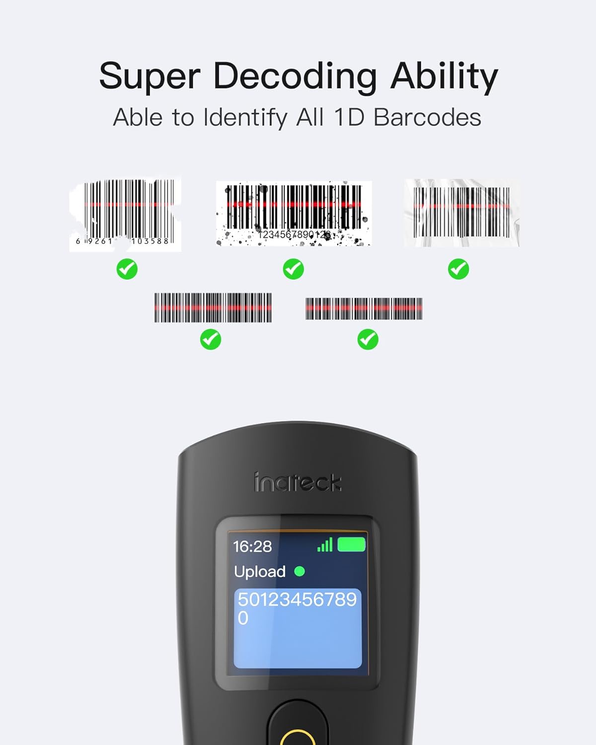 Kabelloser 1D Barcode-Scanner Nano 230D, 1D