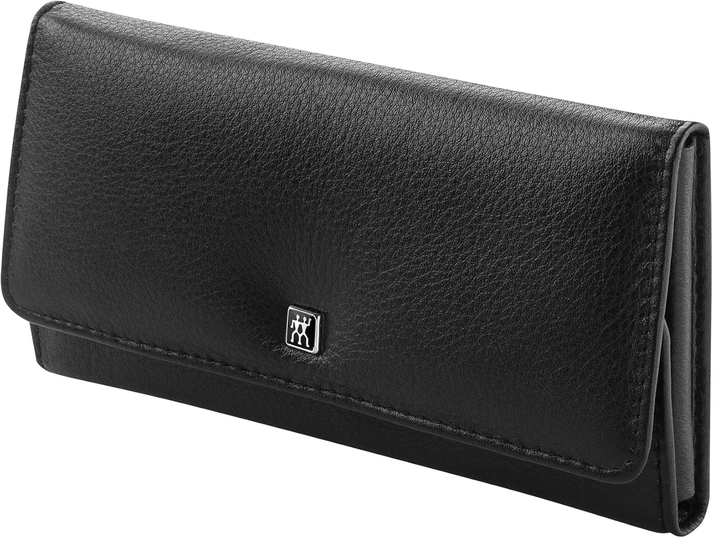 5-teiliges Maniküreset im Druckknopf-Etui, Schwarz