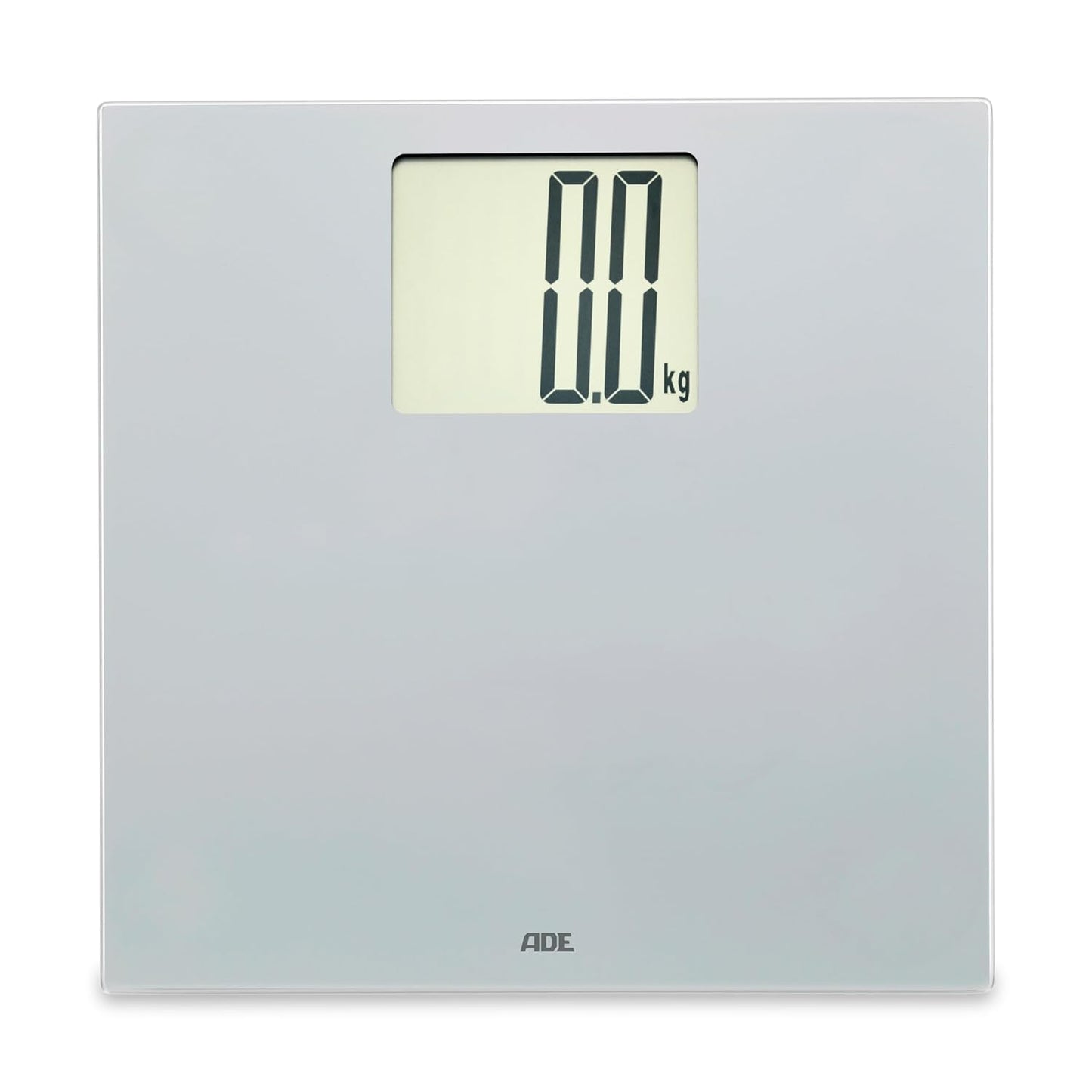 Digitale Körperwaage mit grossem Display, Silber / XXL-Display 200 kg