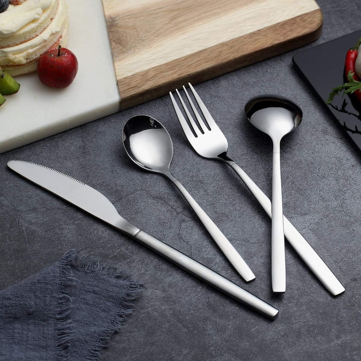 Besteckset für 6 Personen, 2. Itano 24 7. Silber