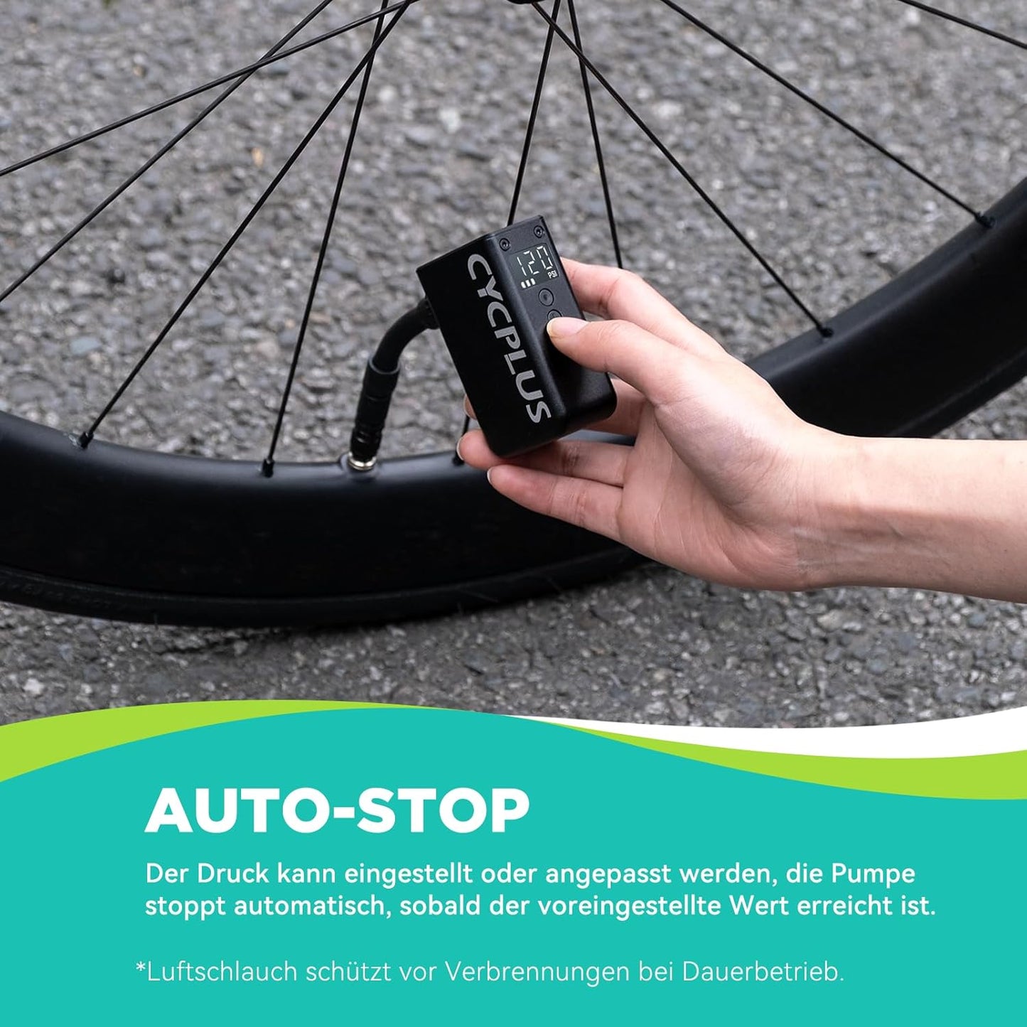 Elektrofahrradpumpe AS2 Pro
